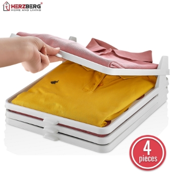 Show details for Herzberg HG-L659: Closet Organizer & Shirt Folder Picture of Herzberg HG-L659: Closet Organizer & Shirt Folder
