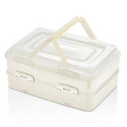 Picture of Herzberg Duplex Takeaway Pastry Carrying Box Ivory