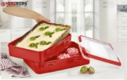 Picture of Herzberg Duplex Takeaway Pastry Carrying Box Ivory