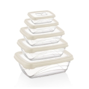 Image de Herzberg 5 Pièces Bio Saver Box Set Ivoire