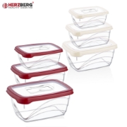 Image de Herzberg Coffret 3 pièces Extra Deep Bio Saver Rouge