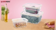 Image de Herzberg Coffret 3 pièces Extra Deep Bio Saver Ivoire