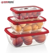 Image de Herzberg Coffret 3 pièces Bio Saver Rouge