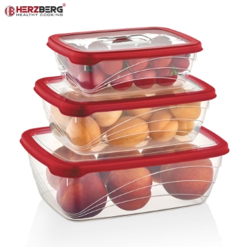 Show details for Herzberg 3 Pieces Bio Saver Box Set Red Picture of Herzberg 3 Pieces Bio Saver Box Set Red