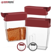Image de Herzberg 3-Pièces Floopy Saver Box Set Rouge