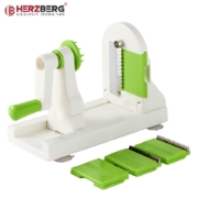 Image de Herzberg HG-8030 : Ensemble de spirales à légumes