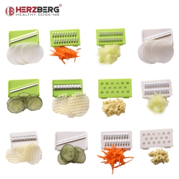 Show details for Herzberg HG-8032: Vegetable Slicer with Bowl and Storage Container Set Picture of Herzberg HG-8032: Vegetable Slicer with Bowl and Storage Container Set