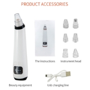 Image de Cenocco Beauty Dissolvant de points noirs avec 6 têtes interchangeables