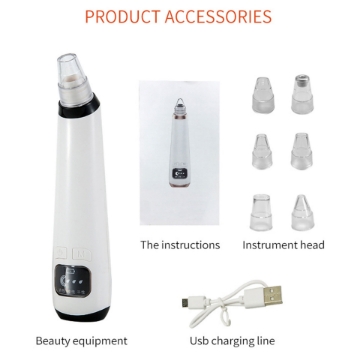 Show details for Cenocco Beauty Blackhead Remover with 6 Interchangeable Heads Picture of Cenocco Beauty Blackhead Remover with 6 Interchangeable Heads
