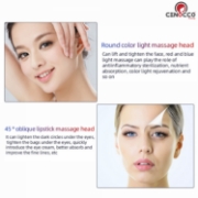 Image de Cenocco Beauty Masseur facial magnétique à micro-vibrations avec LED