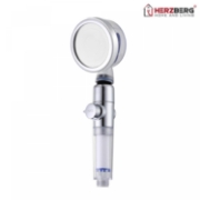 Image de Herzberg Pomme de douche Turbo Charger Matte Blue
