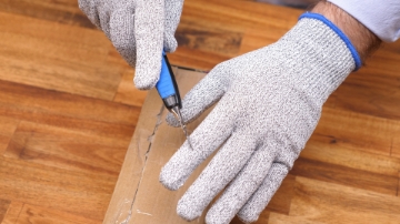 Show details for Genius Ideas Cut Resistant Gloves-Pair Picture of Genius Ideas Cut Resistant Gloves-Pair