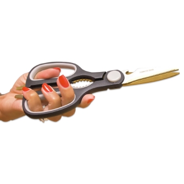 Show details for Genius Ideas Titanium Coated Scissors (4pcs) Picture of Genius Ideas Titanium Coated Scissors (4pcs)