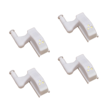 Show details for Genius Ideas 4 Pieces LED Light 'Hinge' Picture of Genius Ideas 4 Pieces LED Light 'Hinge'