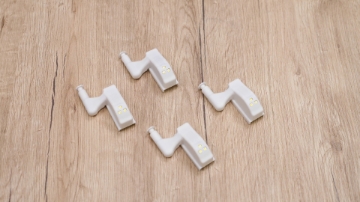 Show details for Genius Ideas 4 Pieces LED Light 'Hinge' Picture of Genius Ideas 4 Pieces LED Light 'Hinge'