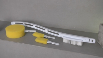 Show details for Wellys Multi Bath Brushes/ Foot Brush Picture of Wellys Multi Bath Brushes/ Foot Brush