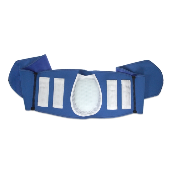 Image de Wellys Ceinture dorsale magnétique avec coussin - Bleu