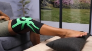 Image de Wellys Knee Support 'Ergo band' (femmes)