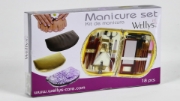 Picture of Wellys 18 Pieces Manicure Set 'Black Edition'