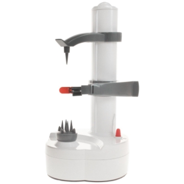 Show details for Genius Ideas Electric Fruit and Vegetable Peeler Picture of Genius Ideas Electric Fruit and Vegetable Peeler