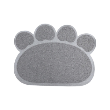 Show details for Genius Ideas Cat Paw Food Bowl Rug Picture of Genius Ideas Cat Paw Food Bowl Rug