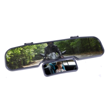 Show details for Genius Ideas Double Wide Angle Mirror Picture of Genius Ideas Double Wide Angle Mirror