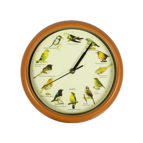 Image de Genius Ideas Horloge murale Birdsong Design