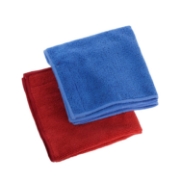 Image de Genius Ideas Jeu de 4 chiffons d'essuyage en microfibre avec velcro