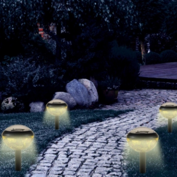 Show details for Genius Ideas Set Of 2 Solar Lamp Tiffany Design Picture of Genius Ideas Set Of 2 Solar Lamp Tiffany Design