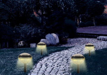 Show details for Genius Ideas Set Of 2 Solar Lamp Tiffany Design Picture of Genius Ideas Set Of 2 Solar Lamp Tiffany Design
