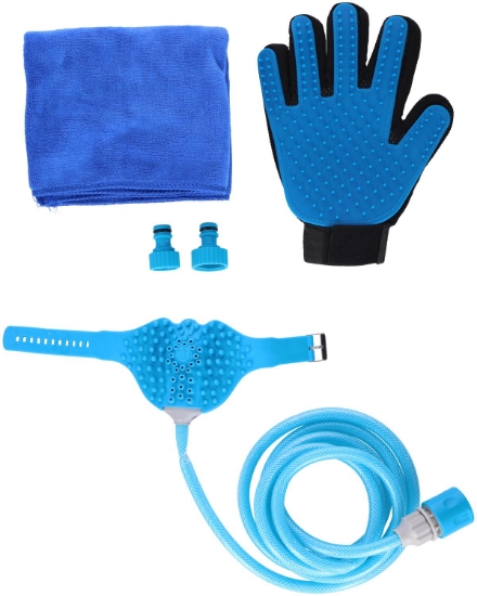 Image de Pet Treatment Kit de lavage et de nettoyage pour chien 5 PCS