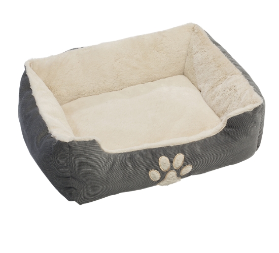 Image de Pet Comfort Lit pour animaux avec coussin animal 60x48x18cm