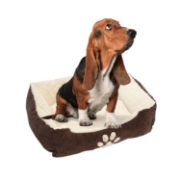 Image de Pet Comfort Lit pour animaux avec coussin animal 60x48x18cm