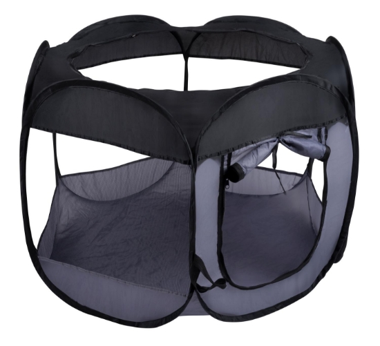 Image de Pet Comfort Grand parc pliable et tente pour animaux de compagnie