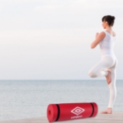 Image de Umbro RougeTapis de fitness et de yoga gris 190x58x1cm