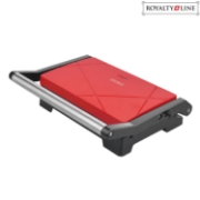 Image de Royalty Line Gril presse-panini 1000W Rouge