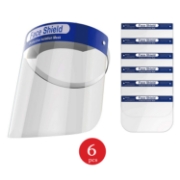 Image de Face Shield Jeu de 6 écrans de protection faciale