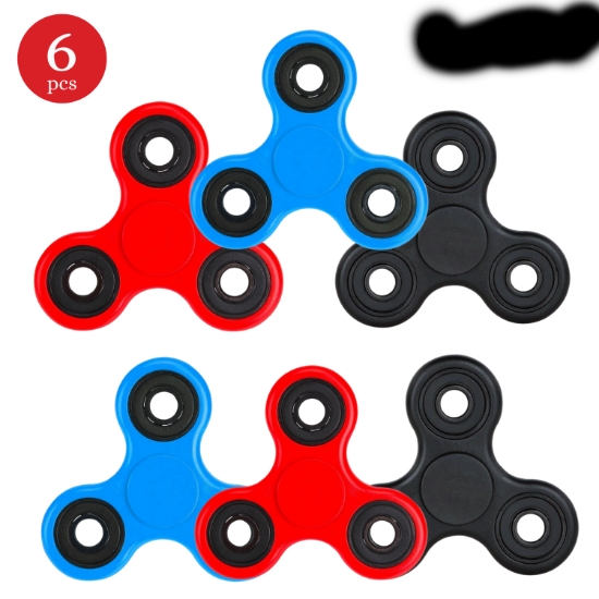 Image de Cenocco Lot de 6 Jouets Fidget Spinner Sensoriels