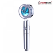 Image de Pomme De Douche Herzberg Turbo Chargeur Bleu