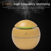 Picture of Herzberg Air Humidifier Aroma Oil Diffuser Light wood