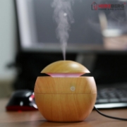 Picture of Herzberg Air Humidifier Aroma Oil Diffuser Light wood