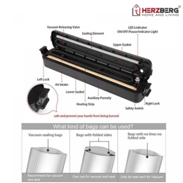 Show details for Herzberg Vacuum Sealer Picture of Herzberg Vacuum Sealer