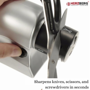Show details for Herzberg Electric or Manual Multi-Purpose Sharpener Picture of Herzberg Electric or Manual Multi-Purpose Sharpener