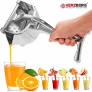 Image de Herzberg HG-8108 : Presse-citron manuel en aluminium