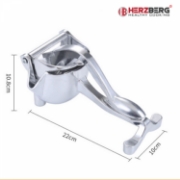 Image de Herzberg HG-8108 : Presse-citron manuel en aluminium