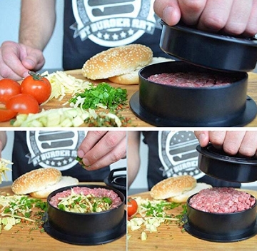 Show details for Herzberg Hamburger Press and Patty maker Picture of Herzberg Hamburger Press and Patty maker