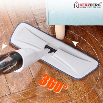 Show details for Herzberg HG-8115: Floor Mop with Water Spray Picture of Herzberg HG-8115: Floor Mop with Water Spray