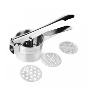 Show details for Herzberg Stainless Steel Potato Ricer Picture of Herzberg Stainless Steel Potato Ricer