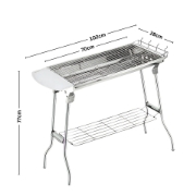 Image de Herzberg HG-8112: Barbecue avec sac de transport