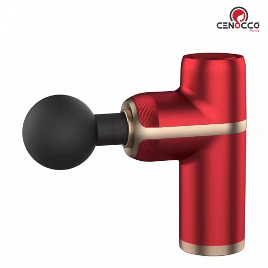 Image de Cenocco Mini pistolet de massage portable Rouge